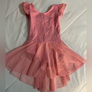 Pink child leotard youth small